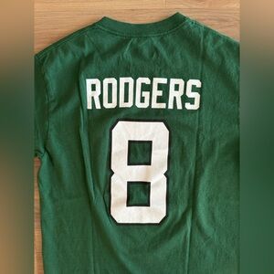 NWOT Aaron Rodgers New York Jets 8 Jersey Shirt NFL Team Apparel Unisex Small S